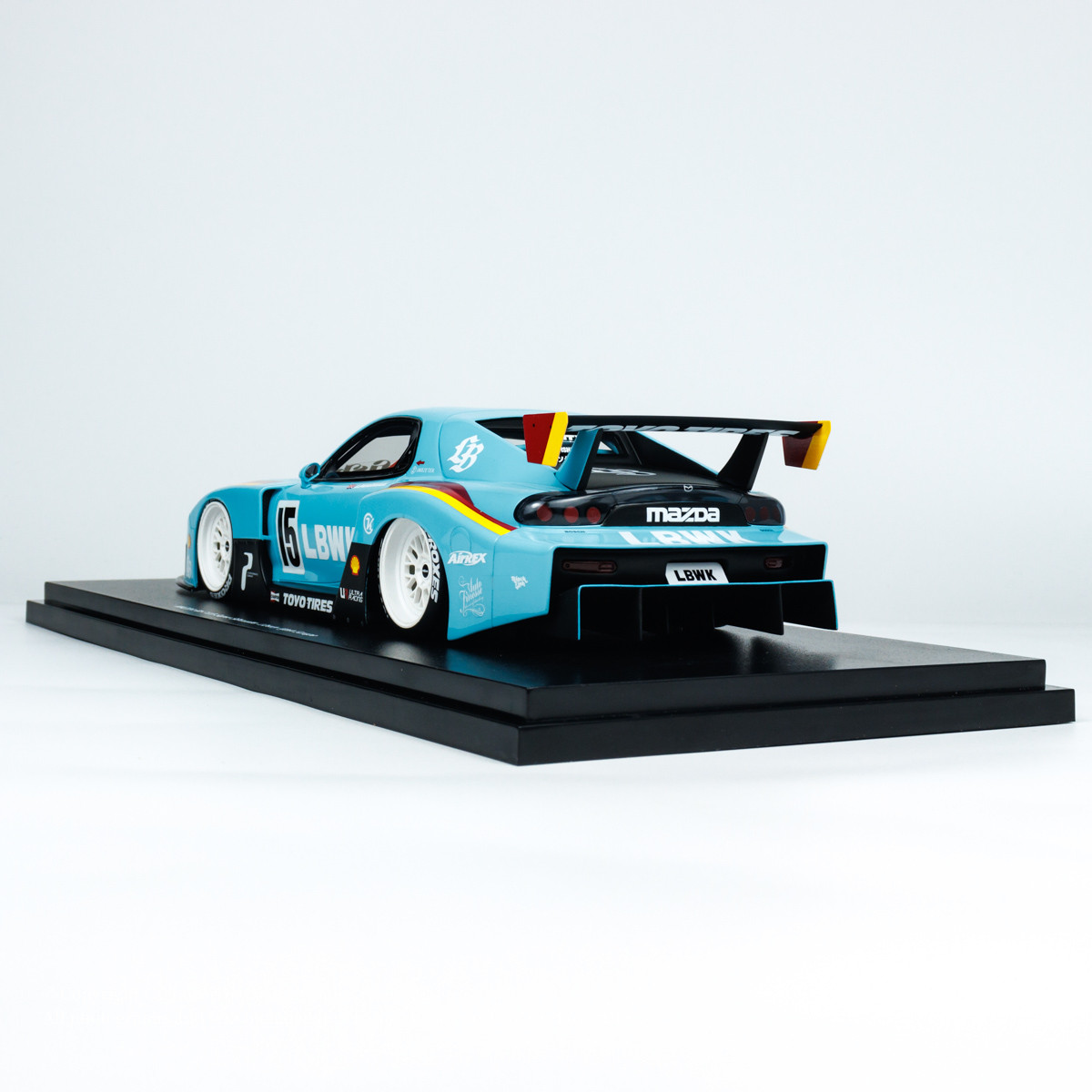TopSpeed 1:18 MAZDA RX-7 LB-Super Silhouette Liberty Walk Europe