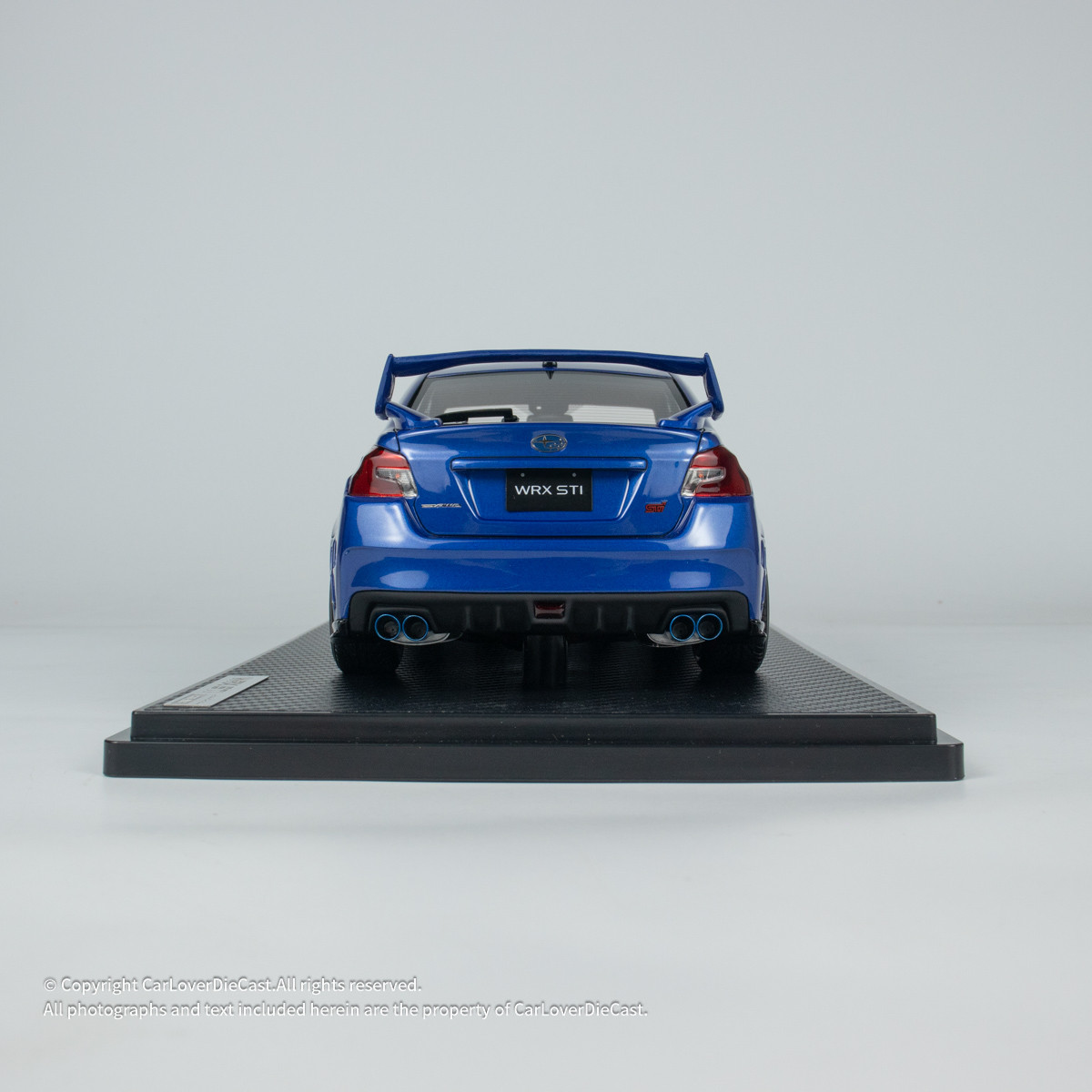 Ignition Model 1:18 SUBARU WRX (CBA-VAB) STI Gray Khaki / Blue