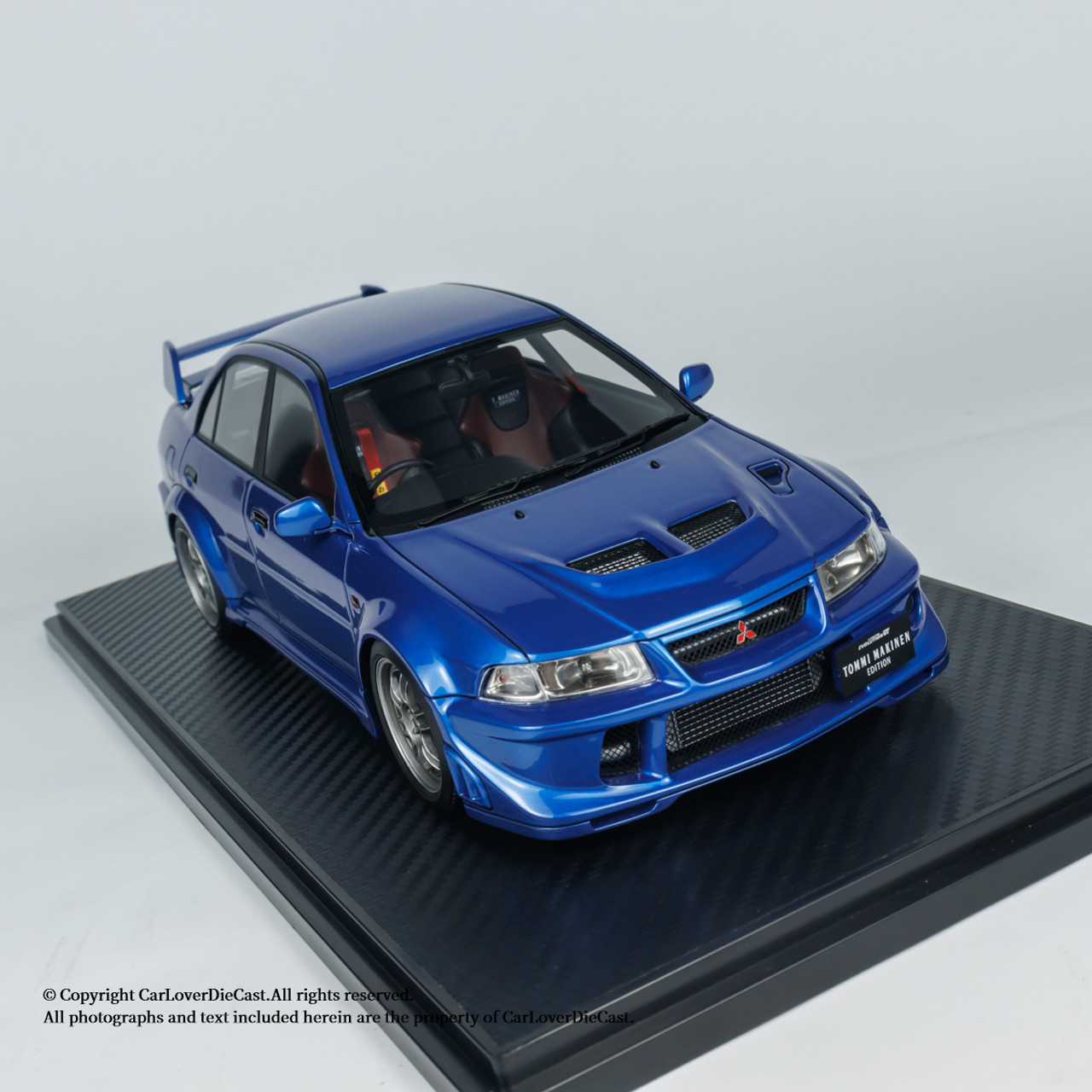 オートアート　1/18 ミツビシ　LANCER EVOLUTION VI NO BOX 1/18 AUTOart Mitsubishi Lancer Evo VI Evo 6 Street