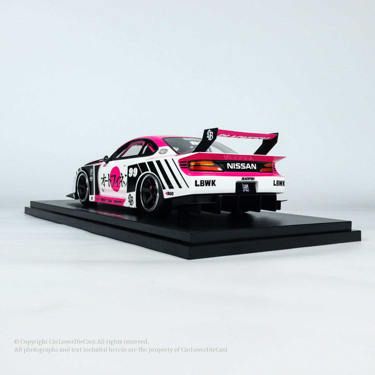 TOPSPEED1/18 LB-Super SilhouetteニッサンS15 TopSpeed Models 1:18 Nissan Silvia (S15) LBWK Super