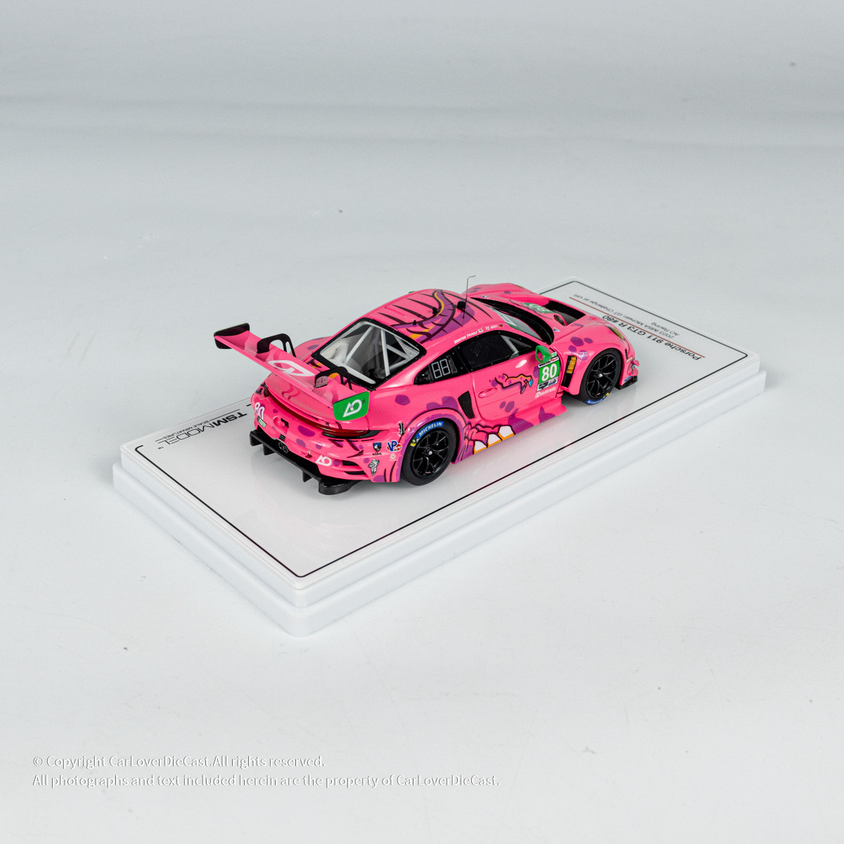 TSM Model 1:43 Porsche 911 GT3 R #80 AO Racing 2023 IMSA Michelin