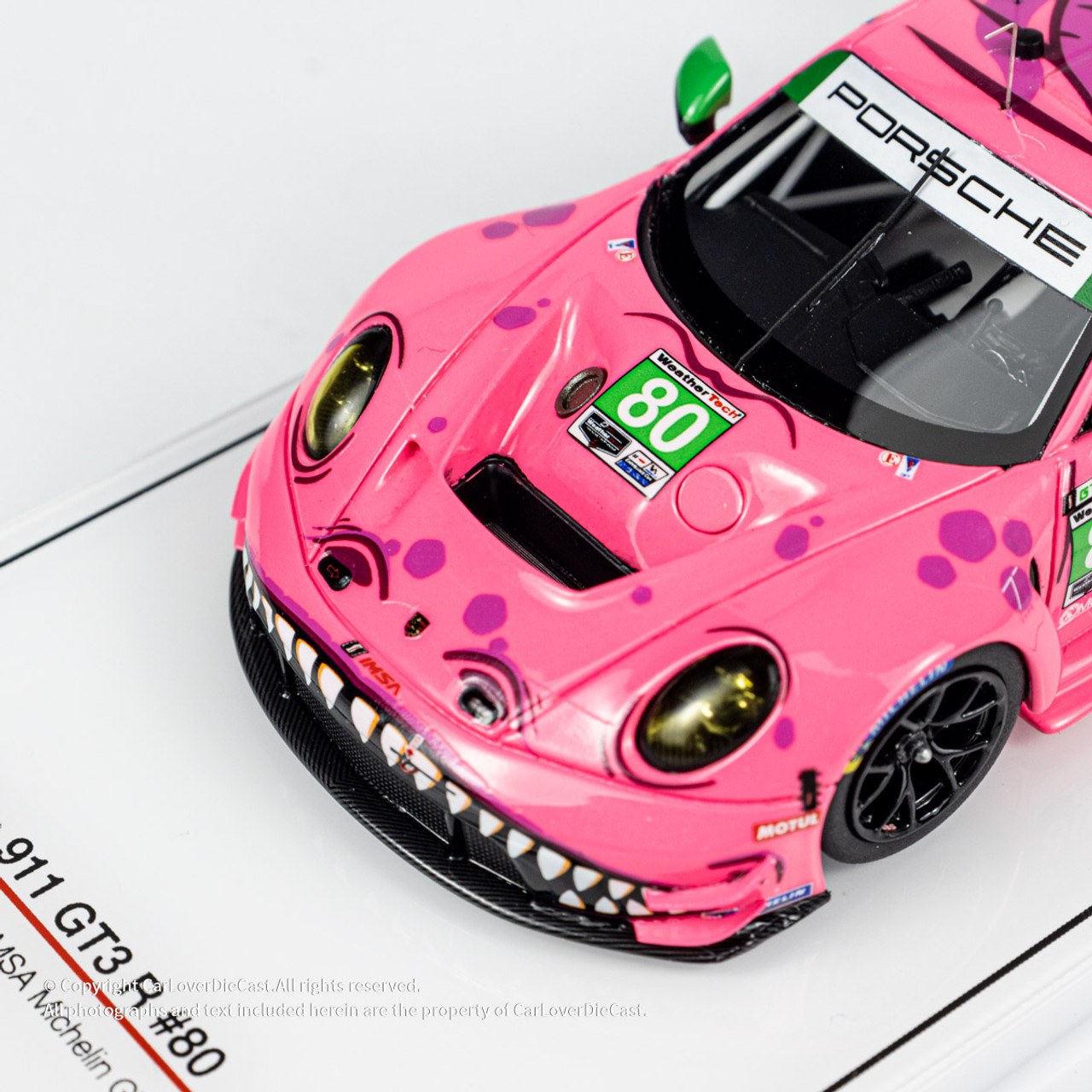 【TSM MODEL】Porsche 911 GT3 #80 2023 IMSA 1/43 TSM 2023 Porsche 911 GT3 R #80 AO Racing 2023 IMSA