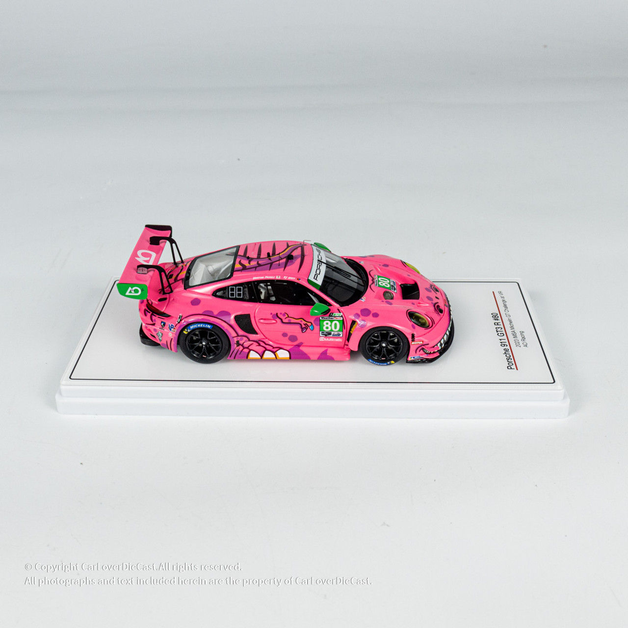 TSM Model 1:43 Porsche 911 GT3 R #80 AO Racing 2023 IMSA