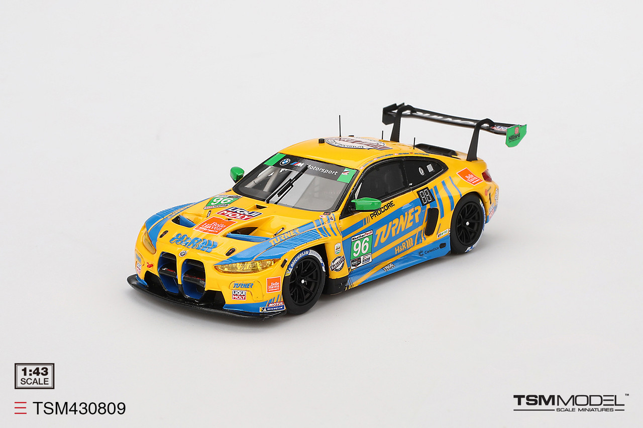 TSM Model 1:43 BMW M4 GT3 #96 Turner Motorsport 2024 IMSA TSM Model 1:43 BMW M4 GT3 #96 Turner Motorsport 2024 IMSA