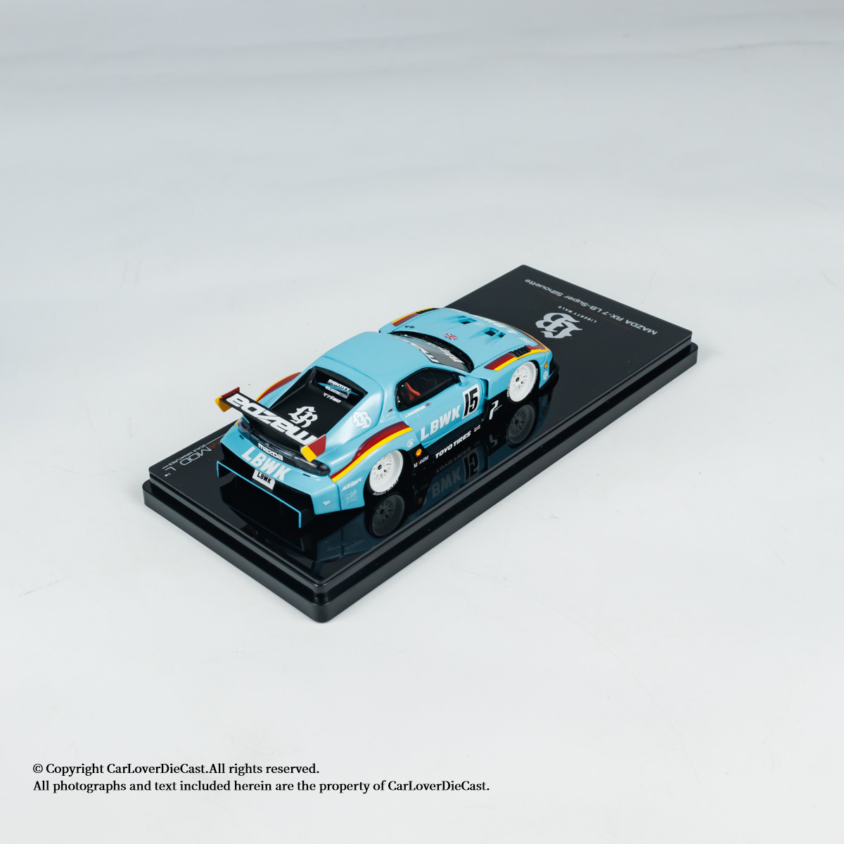 TSM 1/43｜MAZDA RX-7 LB-Super ［LB店舗限定］ 1/43 TSM Mazda RX-7 LB-Super Silhouette Liberty Walk Europe Car