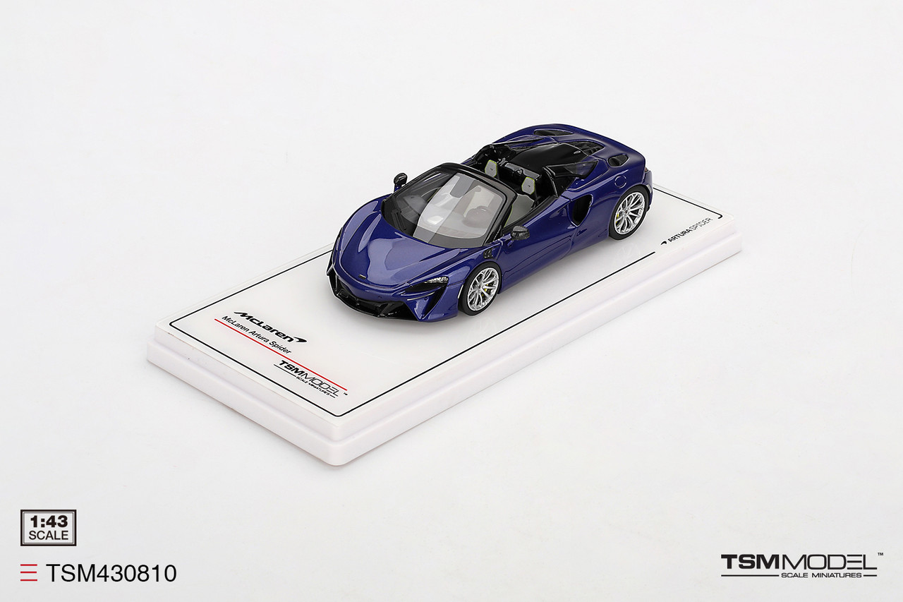 TSM Model 1:43 McLaren Artura Spider Tanzanite Blue (TSM430810