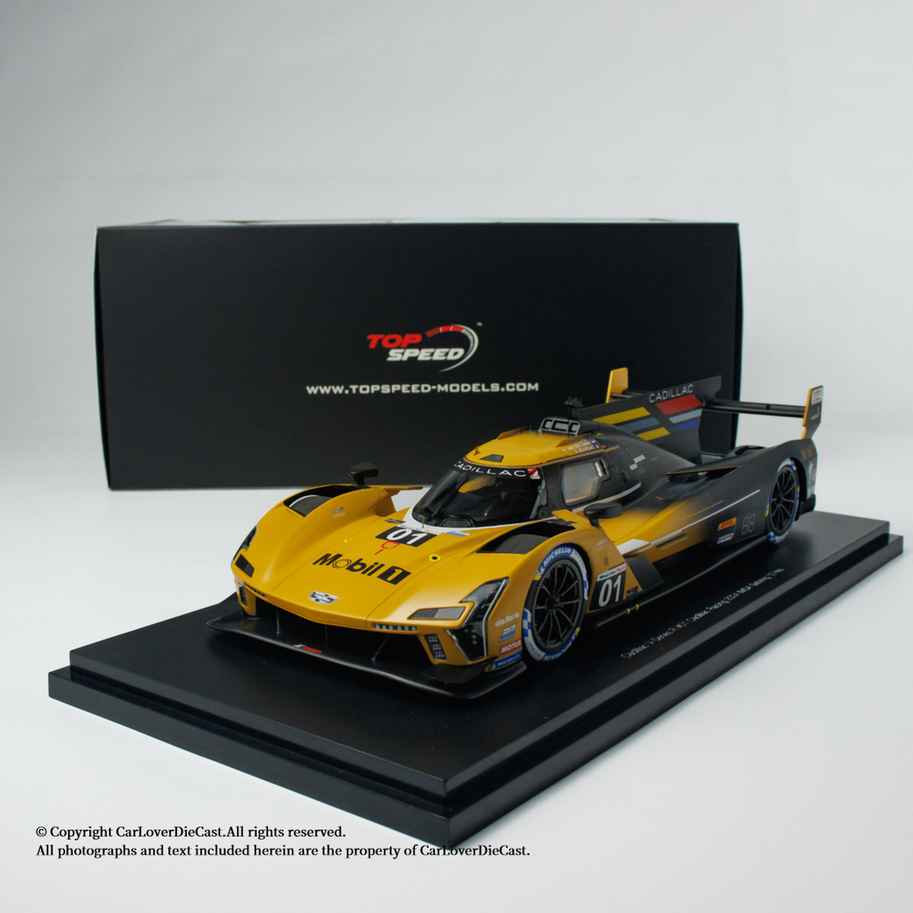 1/18 Cadillacキャデラック　2022デイトナ24 TOP SPEED TopSpeed-Models