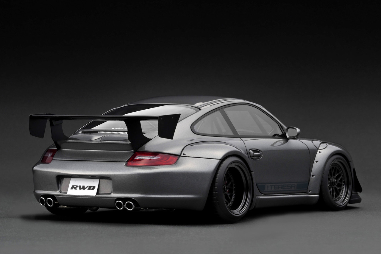 Ignition Model 1:18 RWB 997 GT3 White / Gun Metallic (IG3779