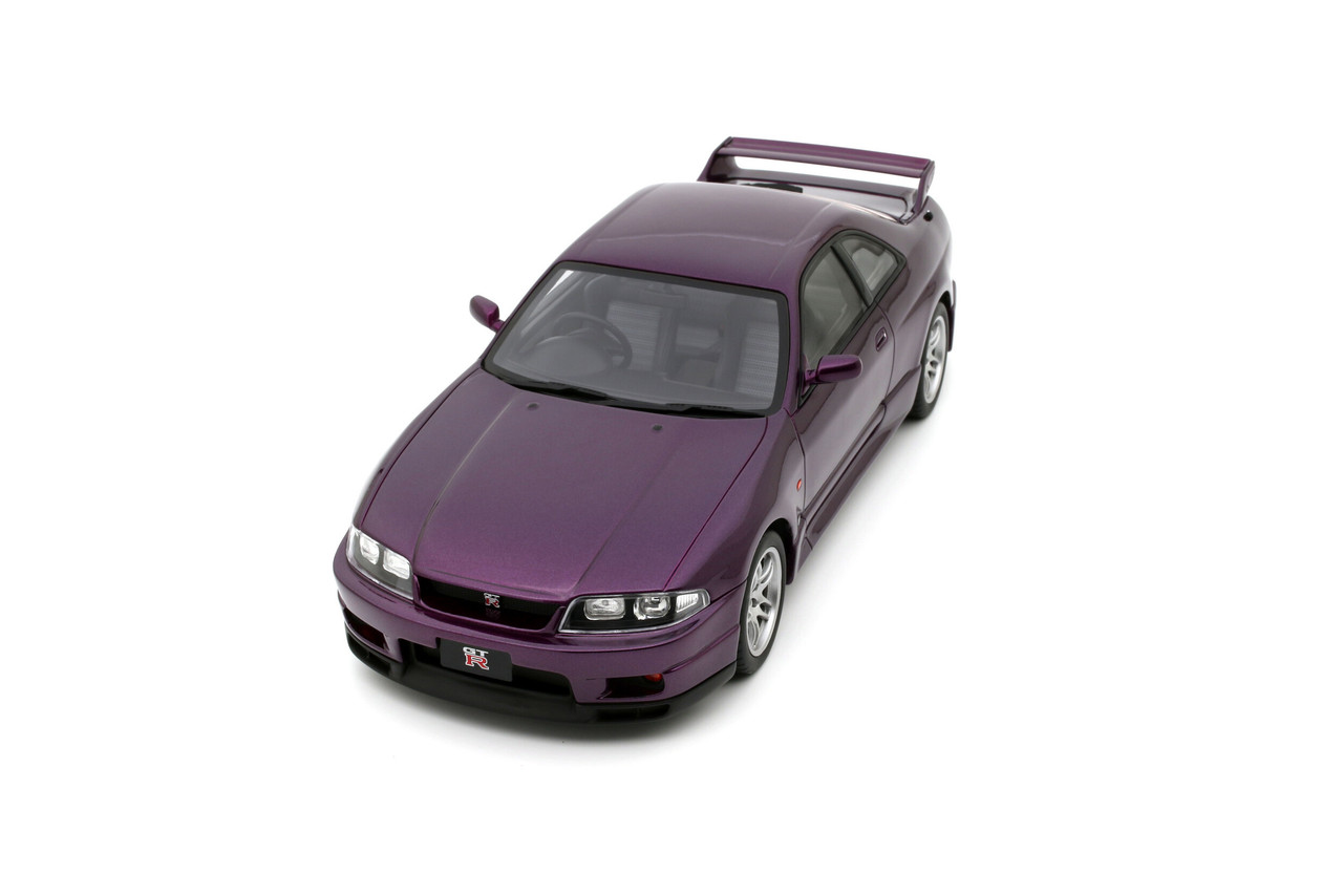 ミニカー otto mobile 1/18 SKYLINE GT-R R33 CRS Ottomobile Nissan Skyline R33 Nismo 400 R yellow 1:18 OT167