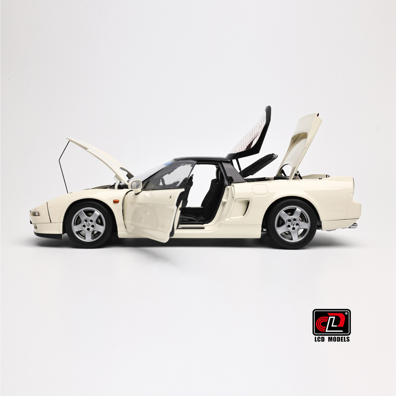 京商　HONDA  SNX 1/18 Samurai Kyosho Honda Acura NSX in Silver from 2020