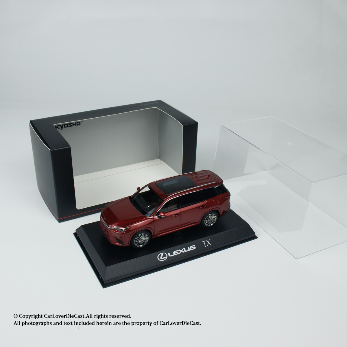 Lexus TX ミニカー Kyosho製　非売品　左ハンドル Lexus TX ミニカー Kyosho製 非売品 左ハンドル