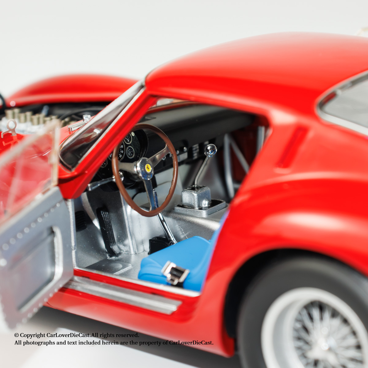 Kyosho 1:18 FERRARI 250 GTO (RED) (08438R) Diecast Car Model