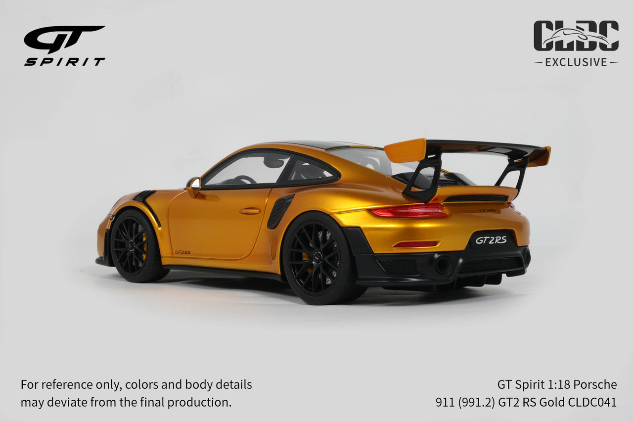 自動車 1/18GT Spirit for GT2RS Resin Car Model 1/18 GT Spirit 2021 Porsche 911 (991.2) GT2 RS (Gemini Blue