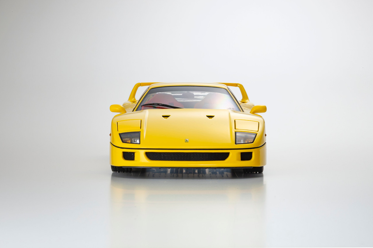 Kyosho 1:18 Ferrari F40 Yellow (08416Y) Diecast Car Model