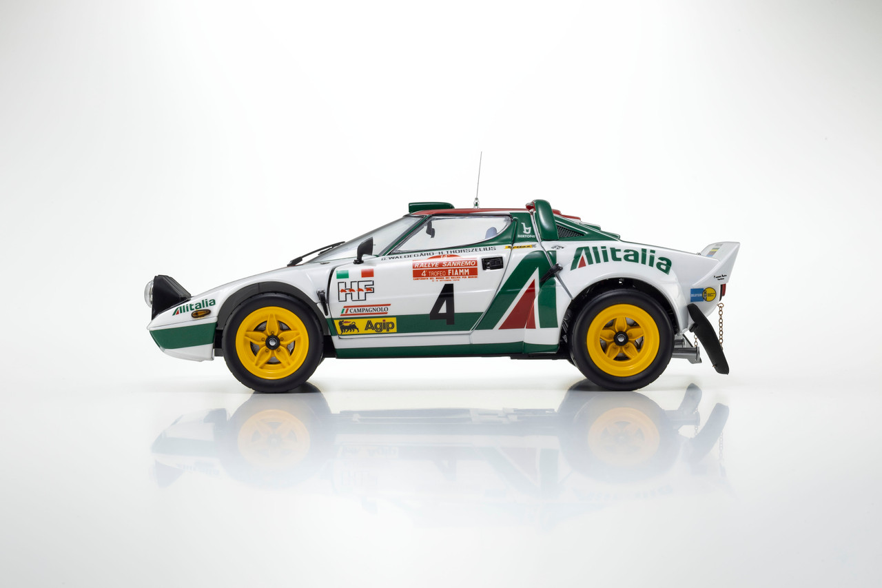 SUN-STAR 04528 Scale 1/18 | LANCIA STRATOS HF N 14 RALLY SANREMO 1978 A
