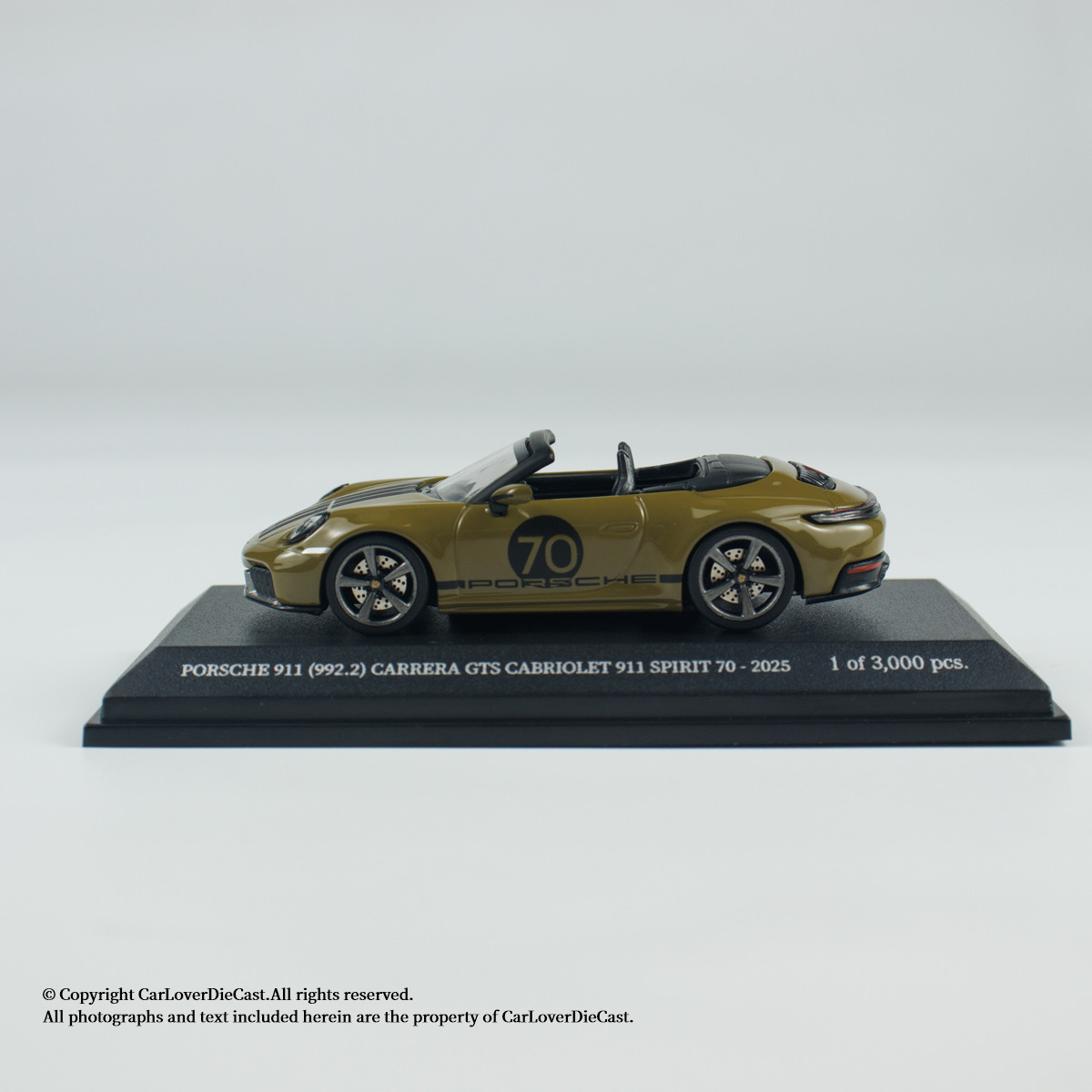 MINICHAMPS 1:64 PORSCHE 911 (992.2) CARRERA GTS CABRIOLET 911