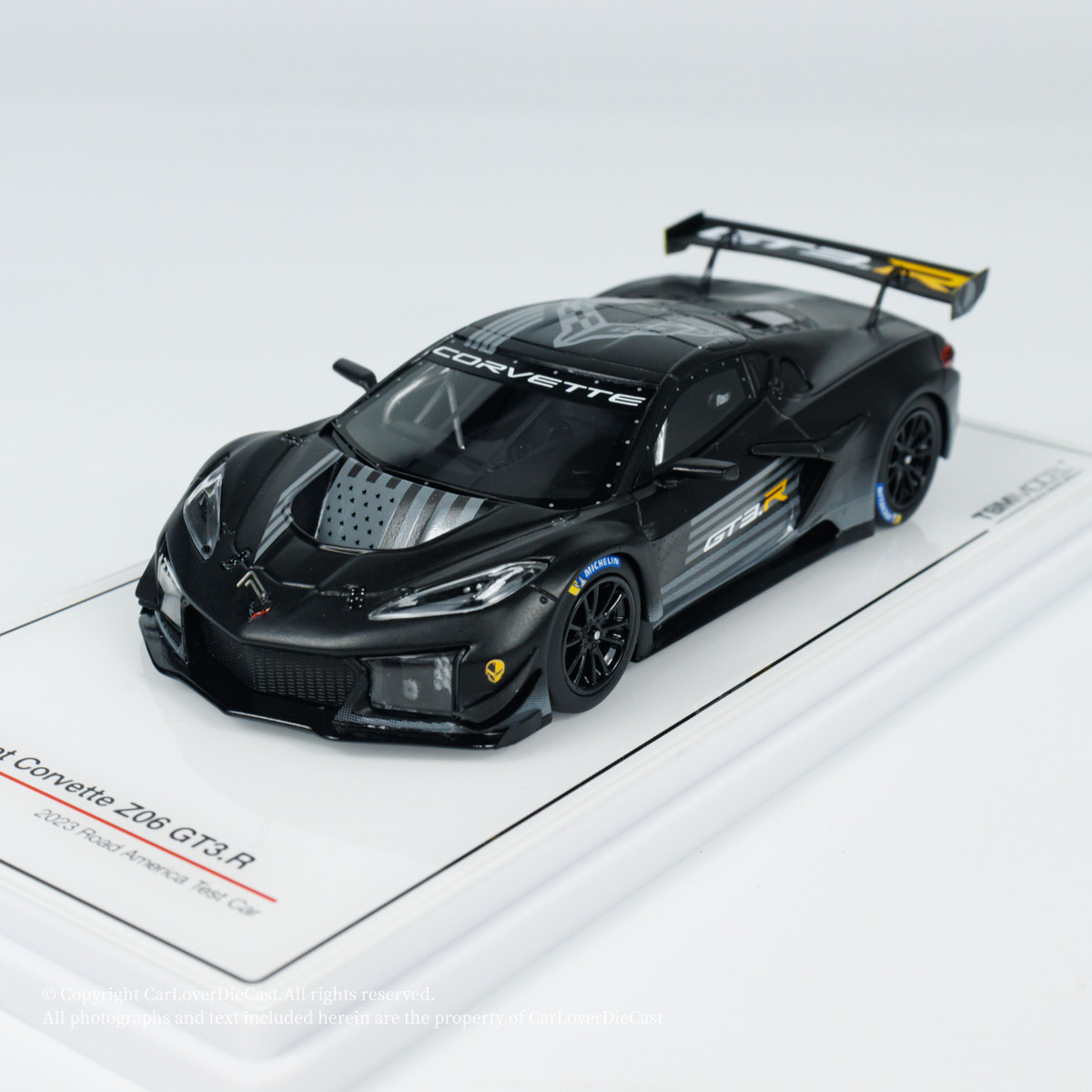 TSM Model 1:43 Chevrolet Corvette Z06 GT3.R 2023 Road America Test