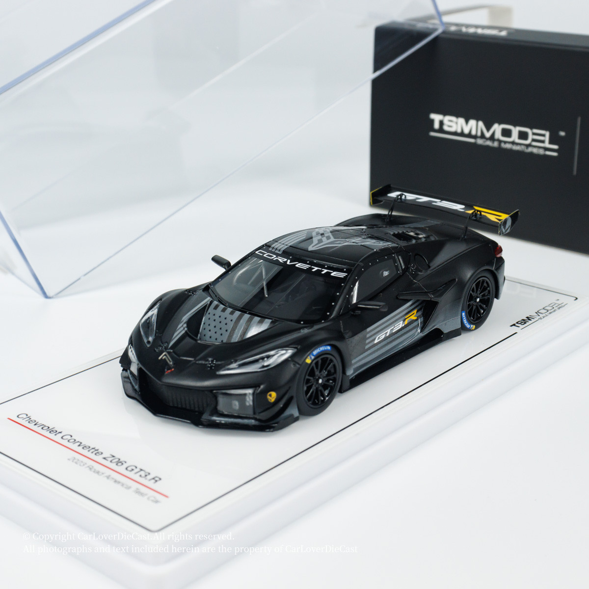 TSM Model 1:43 Chevrolet Corvette Z06 GT3.R 2023 Road America Test