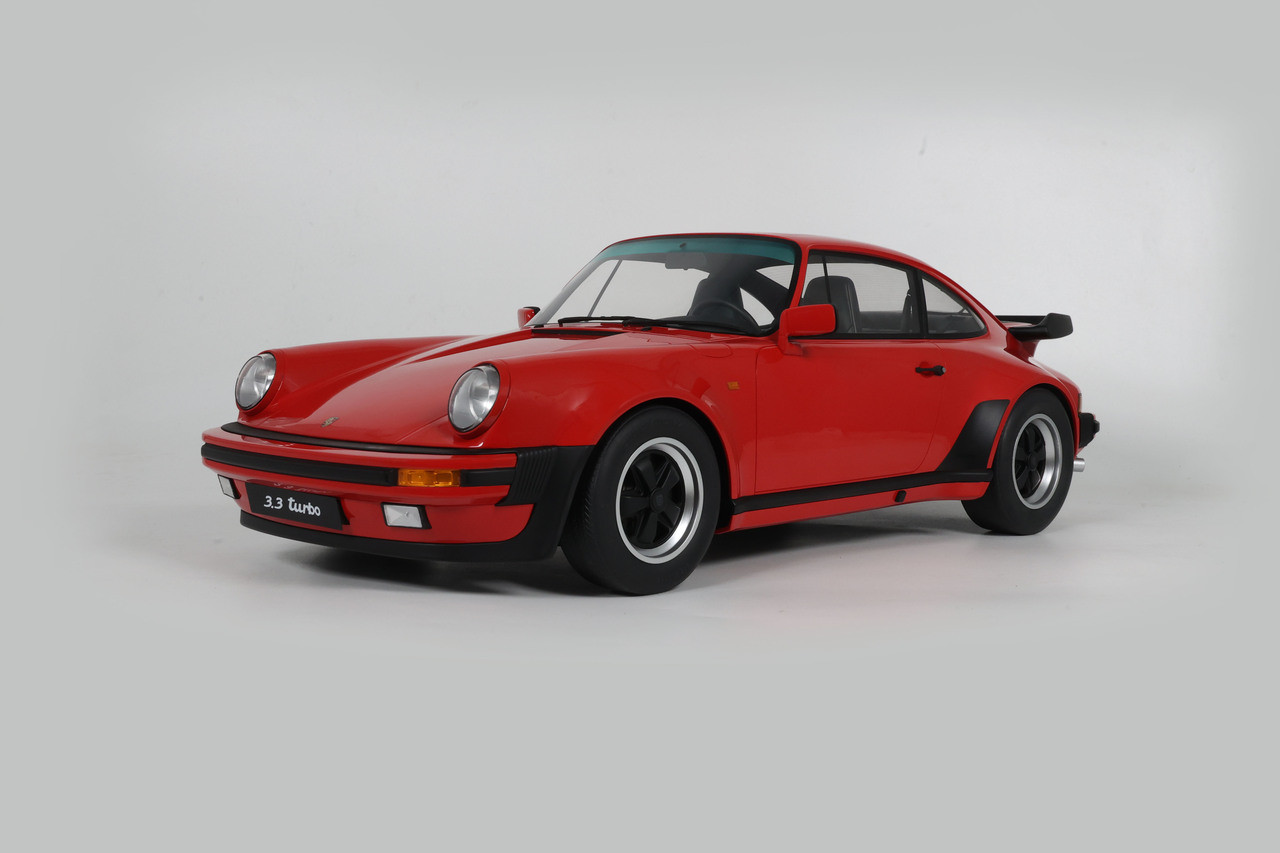 GT Spirit 1:8 PORSCHE 911 [930] TURBO 3.3 INDIAN RED 1989