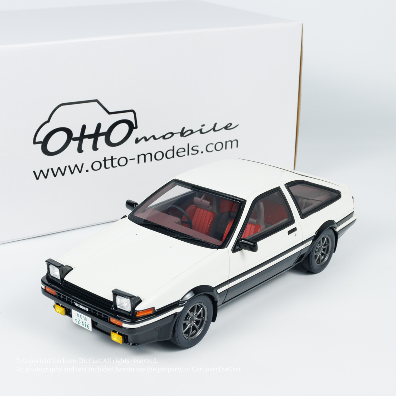 OTTO 1/18 トヨタ スプリンター トレノ AE86 1985 ホワイト OTTO 1:18 TOYOTA SPRINTER TRUENO AE86 WHITE 1985 *Limited To
