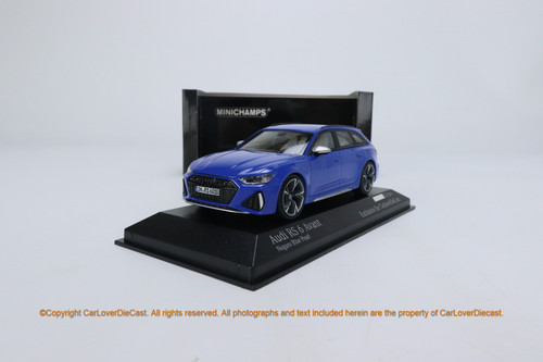 MINICHAMPS 1:43 Audi RS6 Avant Vegas Yellow (413018016) Diecast Car Model Available now