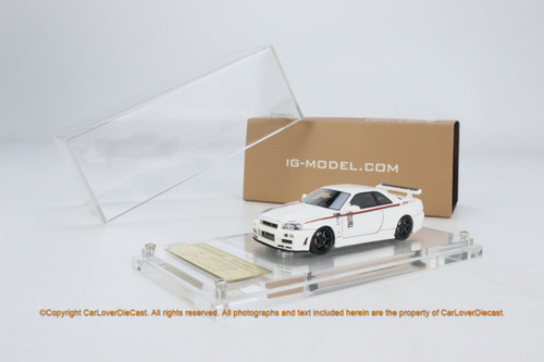Ignition Model 1:18 Nismo R34 GT-R Z-tune Test 2004 Suzuka (IG3638