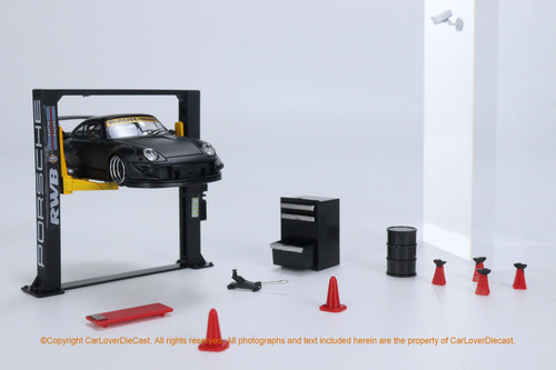 G.FANS 1:64 Model Repair Tools Kit Models / Garage lift set (710012A/ B) available  now