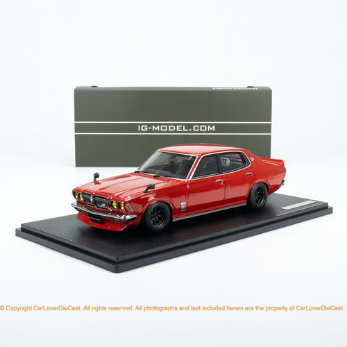 Ignition Model 1/18 Nissan Bluebird U 2000GTX (G610) Red (IG3168) Resin Car Model Available Now