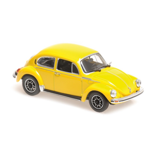 MINICHAMPS 1:43 VOLKSWAGEN 1303 - 1974 – BLACK/YELLOW (940055100/940055101)  Diecast Car Model Available in Q4 2022 Pre Order now