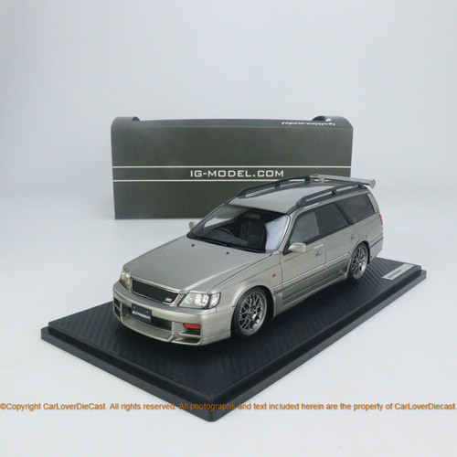 Ignition Model 1/18 Nissan STAGEA 260RS (WGNC34) Silver ( IG2888 ) resin car model available now