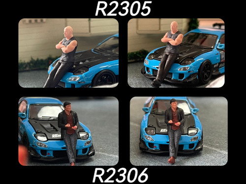 Magic City 1:64  Fast and Furious Figures Model (R2305-R2312) Resin Model Available In January 2024 Pre Order Now