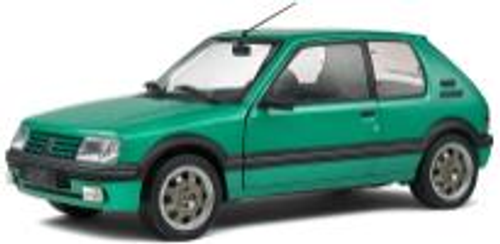 Solido 1:18 PEUGEOT 205 GTI GRIFFE GREEN 1992 (S1801712) Diecast Car Model Available in February 2024 Pre Order Now