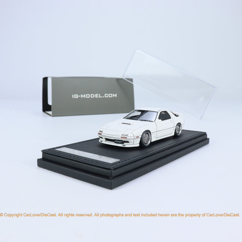 Ignition Model 1/43 Mazda Savanna RX-7 Infini (FC3S) White  (IG2943) resin car model available now