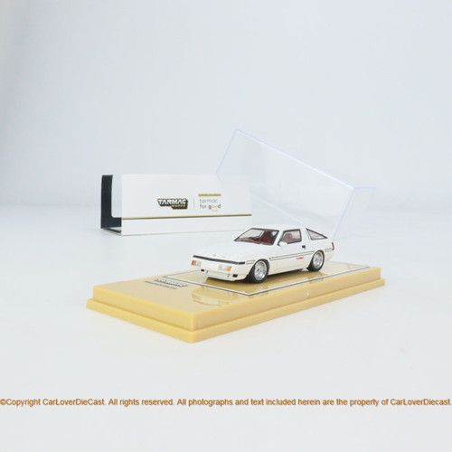 Tarmac Works 1:64 Mitsubishi Starion White Metallic (T64R-055-WHT ) Diecast car model available now