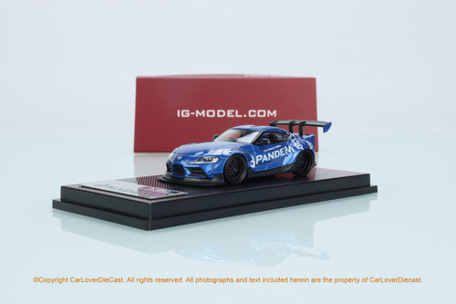 Ignition Model 1:64 PANDEM Supra (A90) Blue Metallic (IG2331) Diecast Car Model Available Now
