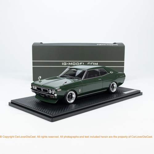 Ignition Model 1:18 Nissan Laurel 2000SGX (C130) White/Green (IG3010/IG3037) Resin Car Model Available Now