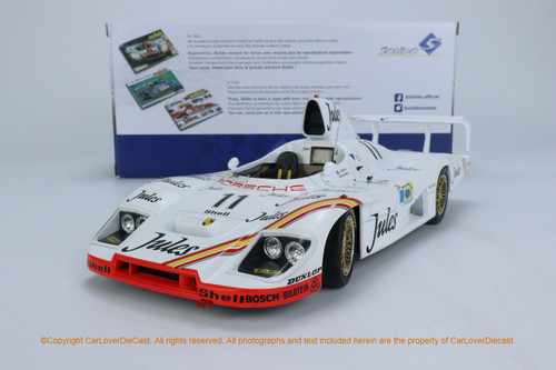 Solido 1:18 Porsche 936 Winner Le Mans White 1981   (S1805602) Diecast car model available in Sept/Oct pre-order now