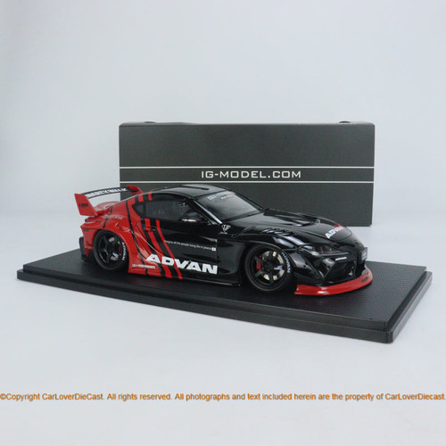 Ignition Model 1:18 LB-WORKS TOYOTA SUPRA (A90) Black/Red IG2650 resin car model available now