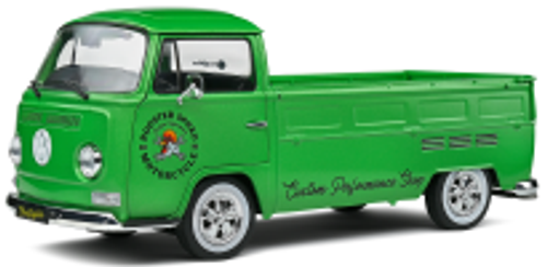 Solido 1:18 VOLKSWAGEN T2 PICK-UP GREEN CUSTOM GREEN 1968 (S1809401) Diecast Car Model Available in February 2024 Pre Order Now