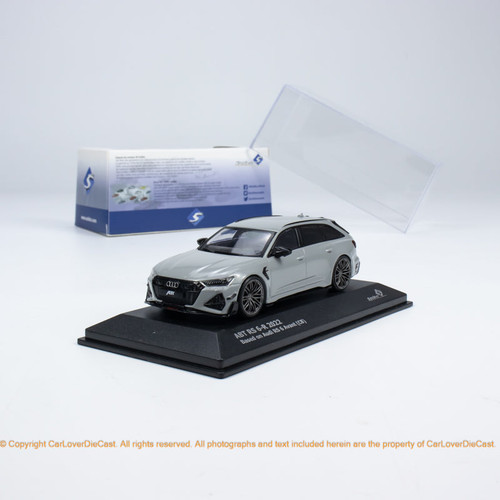 Solido 1:43 AUDI RS6-R GREY (S4310703) Diecast Car Model Available in February 2024 Pre Order Now