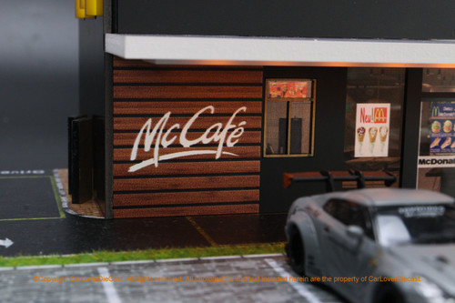 G-Fans 1:64  Fast Food Diorama Set (710013) Available Now