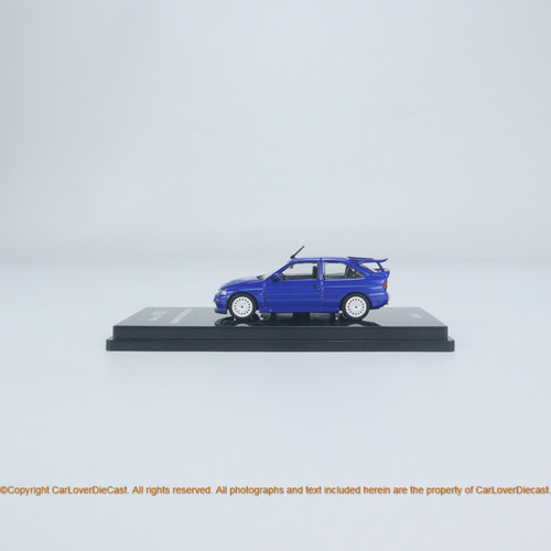 INNO 1:64 FORD ESCORT RS COSWORTH Metallic Blue Right Hand Drive with OZ Rally Racing Wheels  (IN64-FERS-BLURHDOZ) Diecast Car Model Available Now