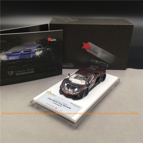 Fuelme 1:43 LB Works Aventador 50th Limited edition (AZR edition) resin car model (FM43007-50LE-JN07) available  now