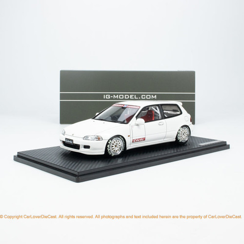 Ignition Model 1:18 Honda CIVIC (EG6)  White  (IG3040) Resin Car Model Available Now