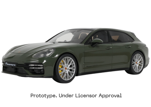 GT Spirit 1:18 Porsche Panamera Turbo S Sport Turismo Green 2021 (GT447) Resin Car Model Available in September 2024 Pre Order Now