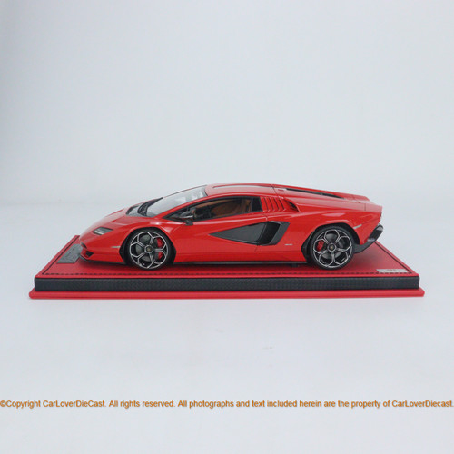 MR Collection 1:18 Lamborghin Aventador RED LPI800-4  (LAMBO052B) Resin Car Model Availble Now