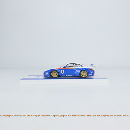 Tarmac Works 1:43 Old & New 997 Blue / White (T43-TL026-BLW) Diecast Car Model Available Now