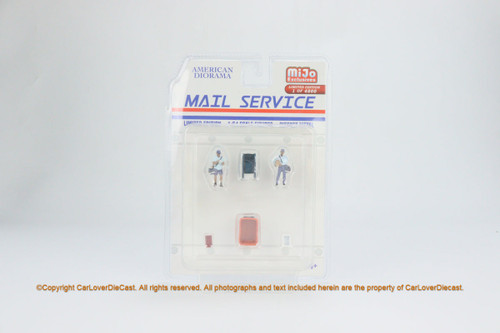 American Diorama 1:64 Figure Set - Mail Service (AD-76491MJ) Available Now