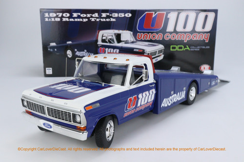 ACME 1:18 1970 Ford F-350 Ramp Truck - U100 -Allan Moffat (A1801406) Diecast Car Model Available Now