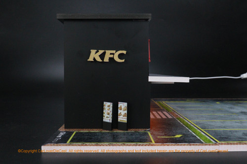 G-Fans 1:64 Fast Food Store Diorama set (710014) Available Now